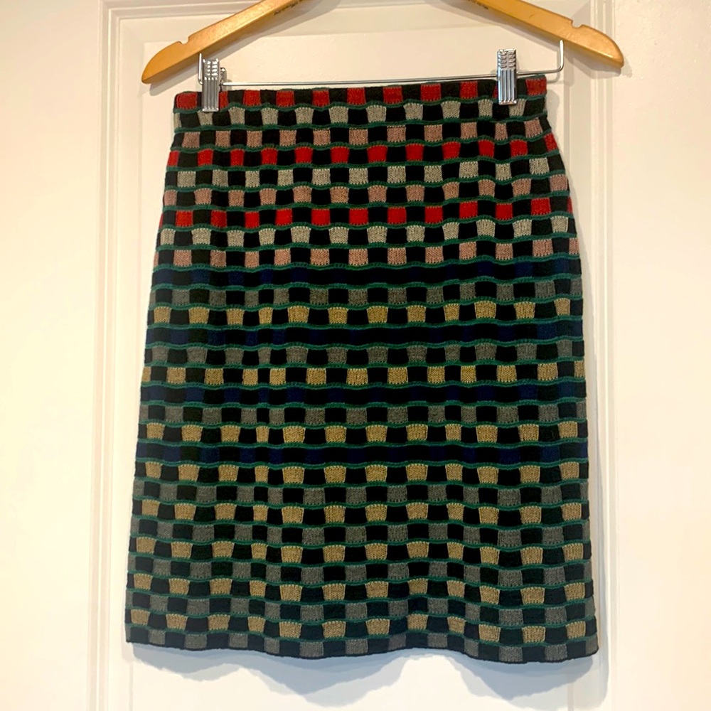 Anthropologie knit skirt size small